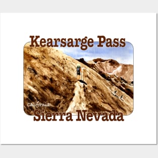 Kearsarge Pass, Sierra Nevada, California Posters and Art